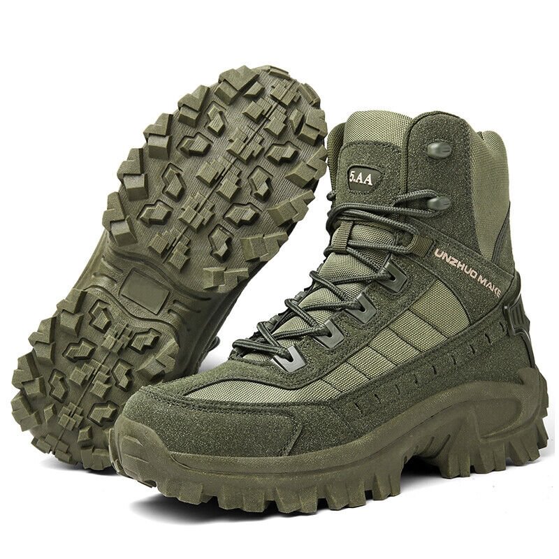 Jarrell | Waterproof outdoor combat boots for men (with puncture protection)