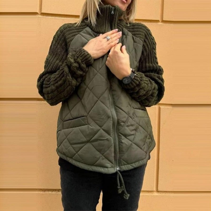 Helena | Warm, cosy women's jacket with hood & style