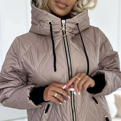 Sophie | Long parka for women in a modern design