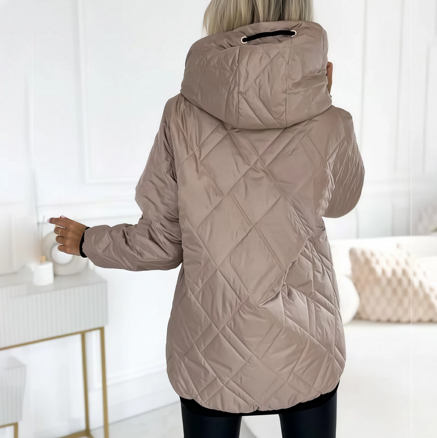 Sophie | Long parka for women in a modern design