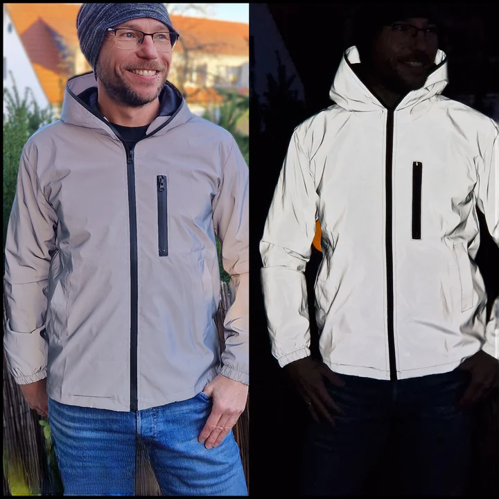 Nova Glow | Reflective jacket for sports and outdoor activities