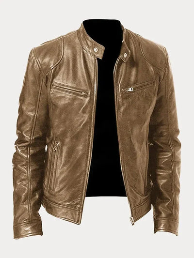 Adrian | The iconic casual leather jacket for men