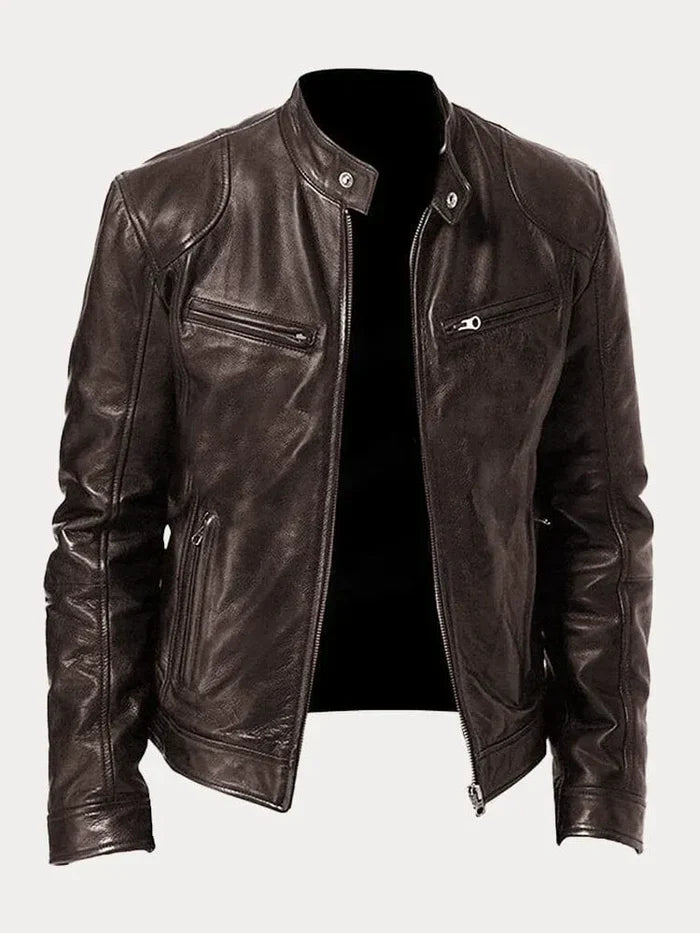 Adrian | The iconic casual leather jacket for men
