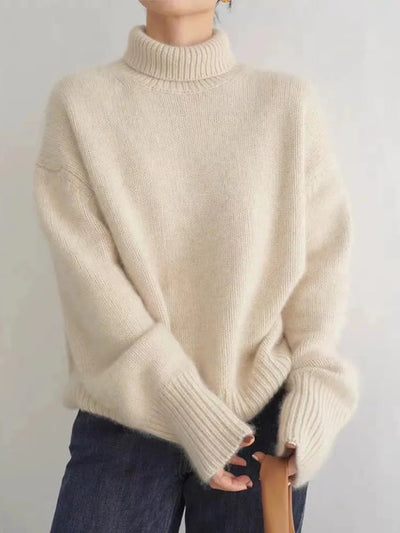 Lin | Soft knit turtleneck jumper