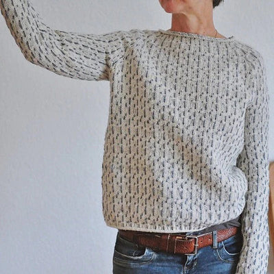 Emelie | Stylish grey jumper for every occasion