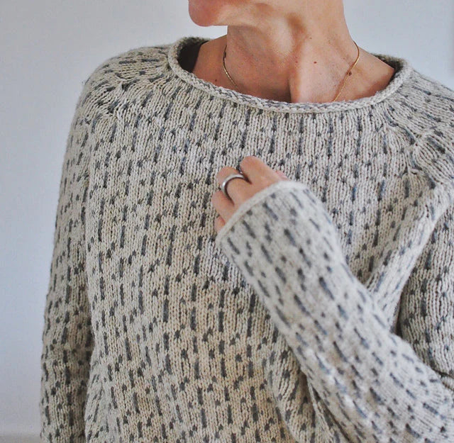 Emelie | Stylish grey jumper for every occasion