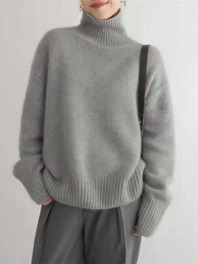 Lin | Soft knit turtleneck jumper