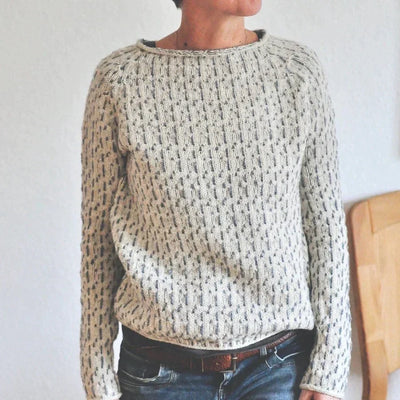Emelie | Stylish grey jumper for every occasion