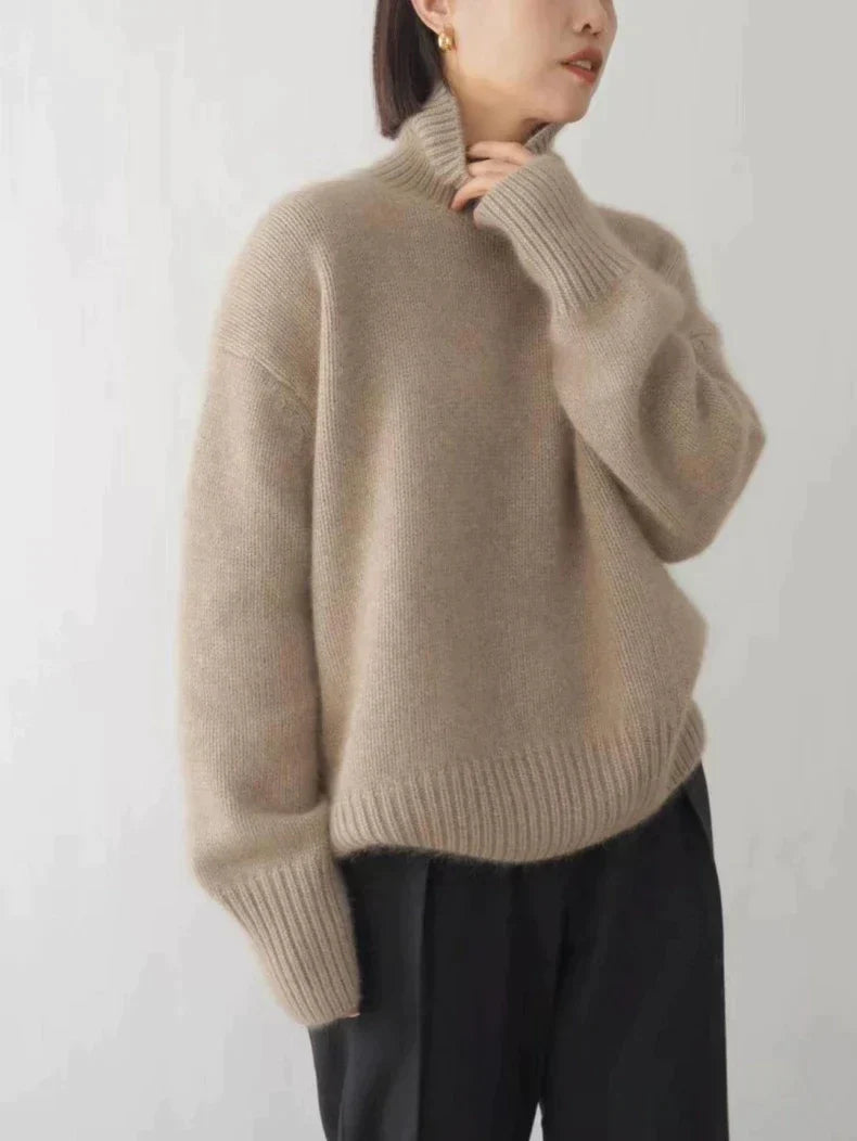 Lin | Soft knit turtleneck jumper