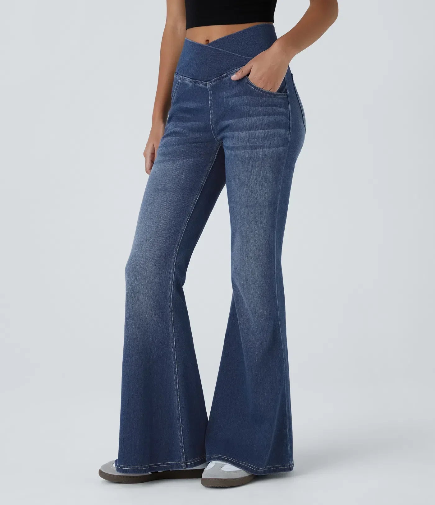 Sophie | Comfortable women's trousers with elasticated waistband
