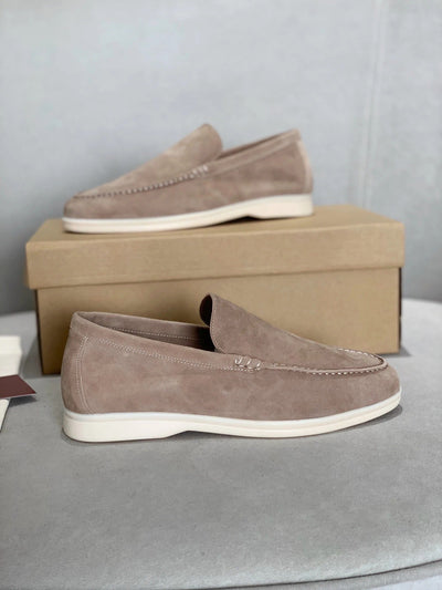 Tobias | Comfortable men's loafers made from suede leather